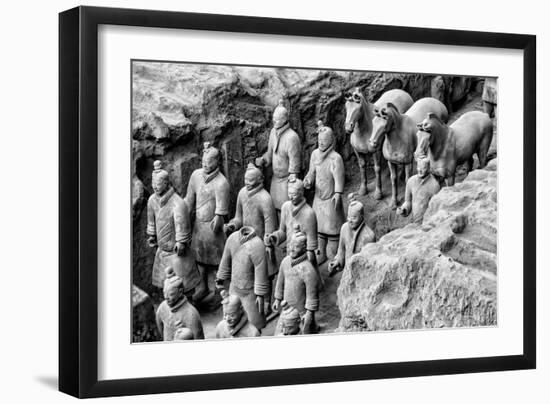 China 10MKm2 Collection - Terracotta Warriors-Philippe Hugonnard-Framed Photographic Print