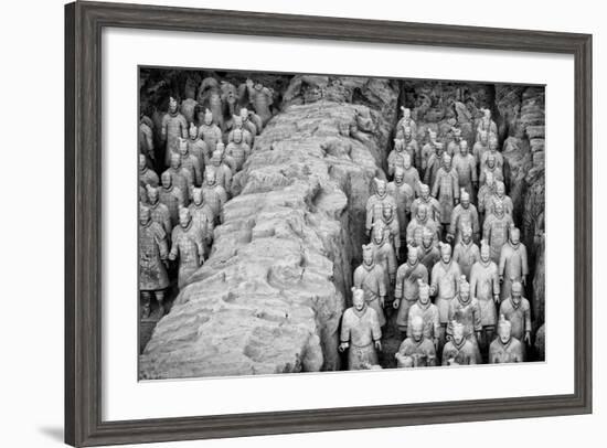 China 10MKm2 Collection - Terracotta Warriors-Philippe Hugonnard-Framed Photographic Print