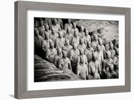 China 10MKm2 Collection - Terracotta Warriors-Philippe Hugonnard-Framed Photographic Print