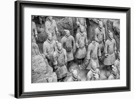 China 10MKm2 Collection - Terracotta Warriors-Philippe Hugonnard-Framed Photographic Print