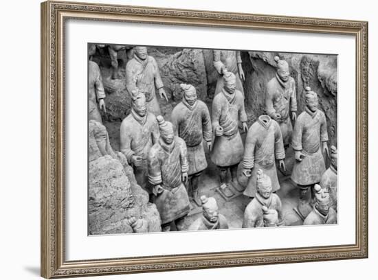 China 10MKm2 Collection - Terracotta Warriors-Philippe Hugonnard-Framed Photographic Print