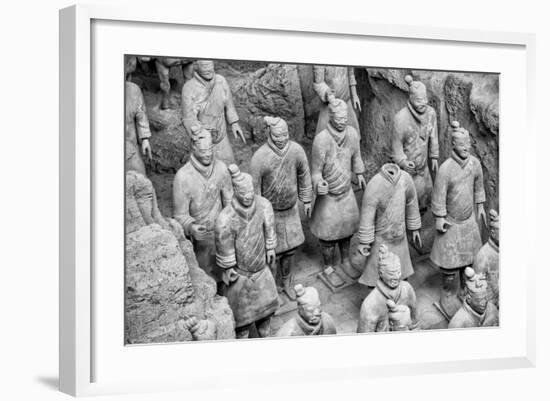 China 10MKm2 Collection - Terracotta Warriors-Philippe Hugonnard-Framed Photographic Print