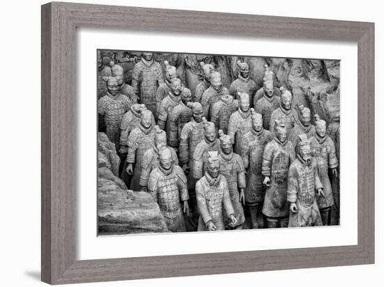 China 10MKm2 Collection - Terracotta Warriors-Philippe Hugonnard-Framed Photographic Print