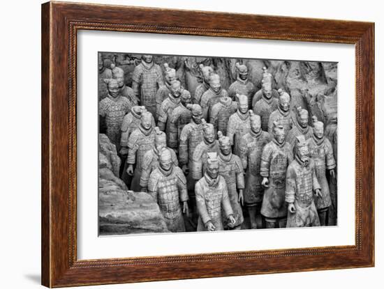 China 10MKm2 Collection - Terracotta Warriors-Philippe Hugonnard-Framed Photographic Print