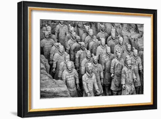 China 10MKm2 Collection - Terracotta Warriors-Philippe Hugonnard-Framed Photographic Print