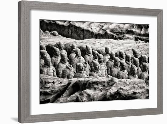 China 10MKm2 Collection - Terracotta Warriors-Philippe Hugonnard-Framed Photographic Print