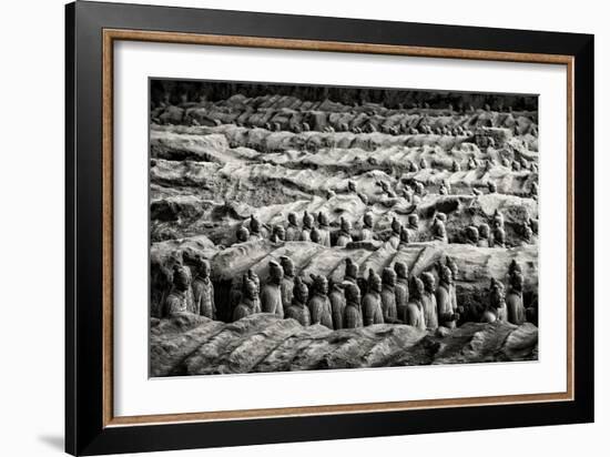 China 10MKm2 Collection - Terracotta Warriors-Philippe Hugonnard-Framed Photographic Print