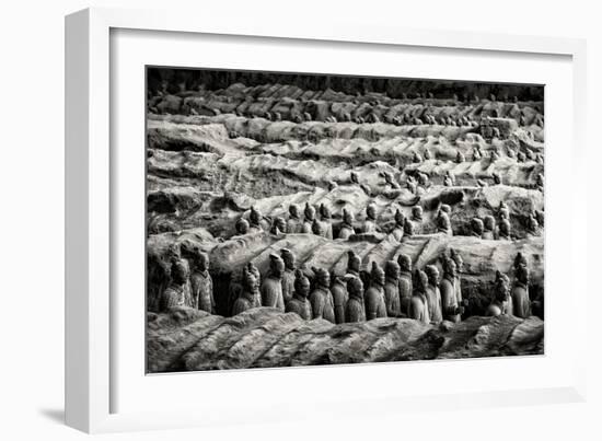 China 10MKm2 Collection - Terracotta Warriors-Philippe Hugonnard-Framed Photographic Print