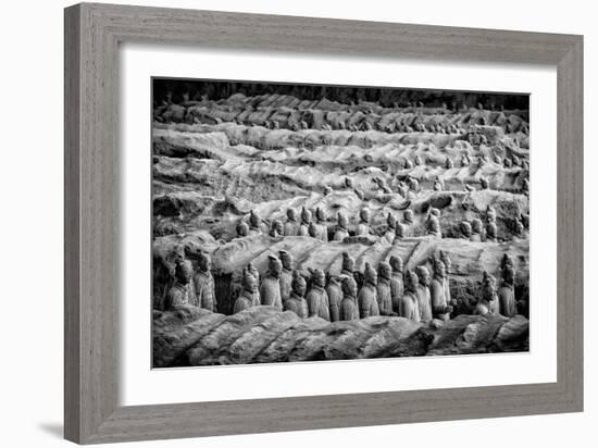 China 10MKm2 Collection - Terracotta Warriors-Philippe Hugonnard-Framed Photographic Print