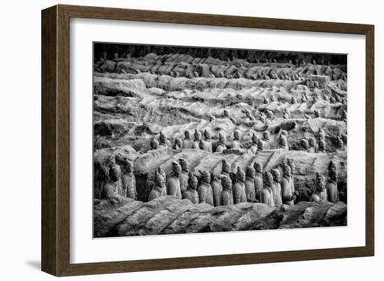 China 10MKm2 Collection - Terracotta Warriors-Philippe Hugonnard-Framed Photographic Print