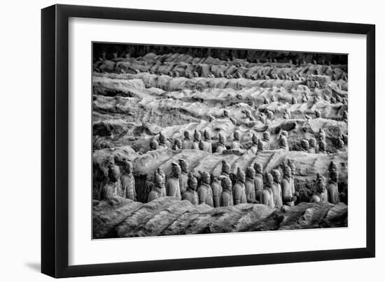 China 10MKm2 Collection - Terracotta Warriors-Philippe Hugonnard-Framed Photographic Print