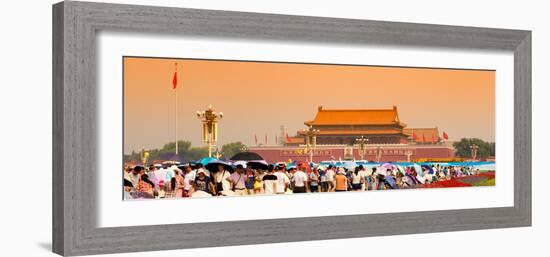 China 10MKm2 Collection - Tiananmen Square - Beijing-Philippe Hugonnard-Framed Photographic Print