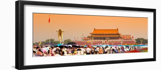 China 10MKm2 Collection - Tiananmen Square - Beijing-Philippe Hugonnard-Framed Photographic Print