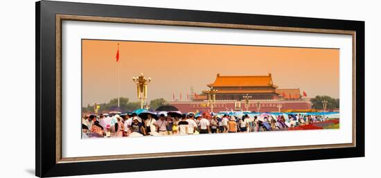 China 10MKm2 Collection - Tiananmen Square - Beijing-Philippe Hugonnard-Framed Photographic Print