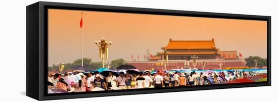 China 10MKm2 Collection - Tiananmen Square - Beijing-Philippe Hugonnard-Framed Premier Image Canvas
