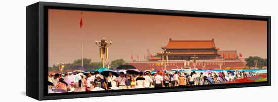 China 10MKm2 Collection - Tiananmen Square - Beijing-Philippe Hugonnard-Framed Premier Image Canvas