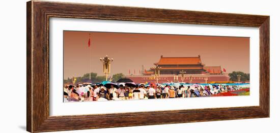 China 10MKm2 Collection - Tiananmen Square - Beijing-Philippe Hugonnard-Framed Photographic Print