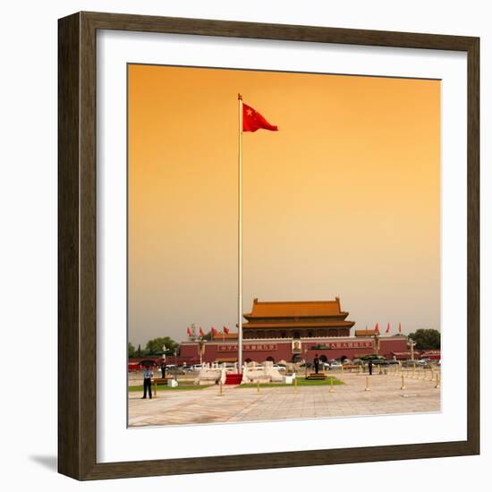 China 10MKm2 Collection - Tiananmen Square-Philippe Hugonnard-Framed Photographic Print