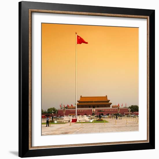 China 10MKm2 Collection - Tiananmen Square-Philippe Hugonnard-Framed Photographic Print