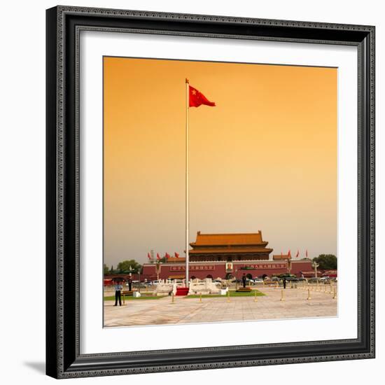 China 10MKm2 Collection - Tiananmen Square-Philippe Hugonnard-Framed Photographic Print