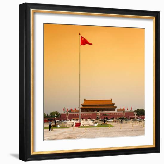 China 10MKm2 Collection - Tiananmen Square-Philippe Hugonnard-Framed Photographic Print