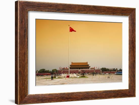 China 10MKm2 Collection - Tiananmen Square-Philippe Hugonnard-Framed Photographic Print