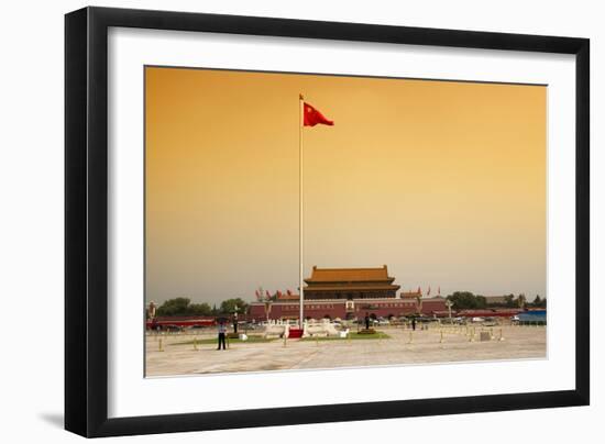 China 10MKm2 Collection - Tiananmen Square-Philippe Hugonnard-Framed Photographic Print