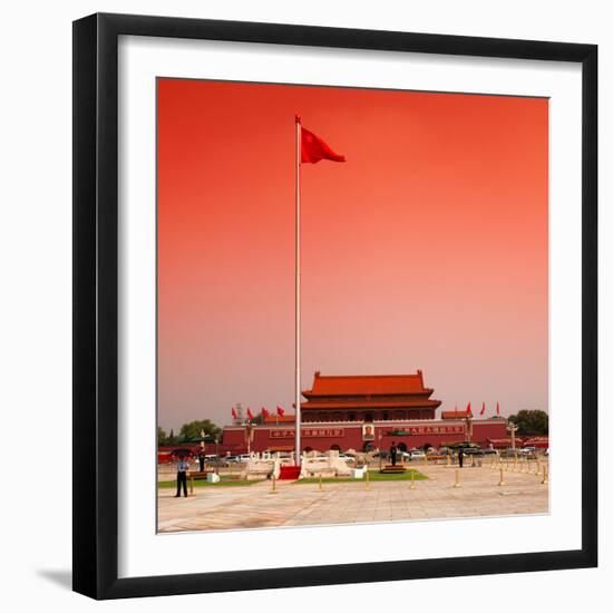 China 10MKm2 Collection - Tiananmen Square-Philippe Hugonnard-Framed Photographic Print