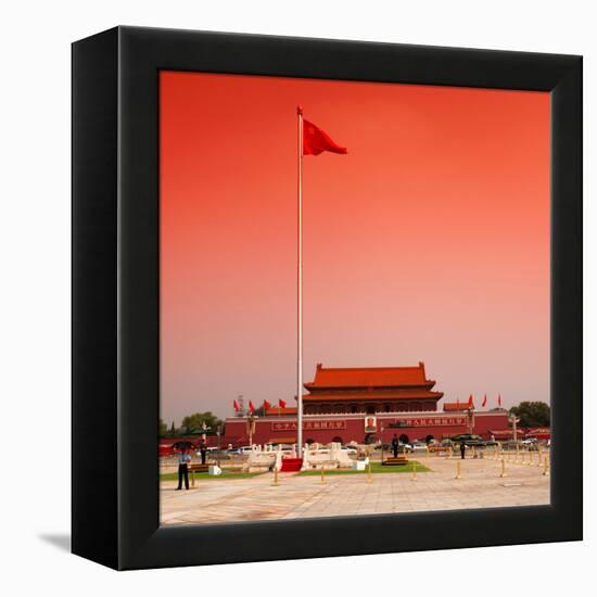 China 10MKm2 Collection - Tiananmen Square-Philippe Hugonnard-Framed Premier Image Canvas