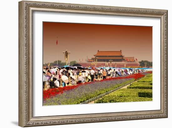 China 10MKm2 Collection - Tiananmen Square-Philippe Hugonnard-Framed Photographic Print