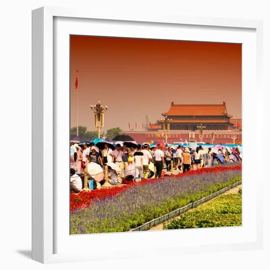 China 10MKm2 Collection - Tiananmen Square-Philippe Hugonnard-Framed Photographic Print