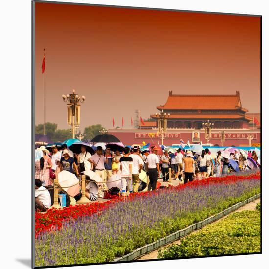 China 10MKm2 Collection - Tiananmen Square-Philippe Hugonnard-Mounted Photographic Print