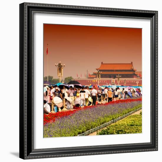 China 10MKm2 Collection - Tiananmen Square-Philippe Hugonnard-Framed Photographic Print