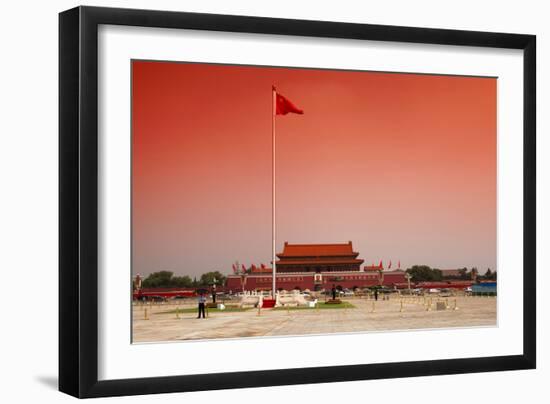 China 10MKm2 Collection - Tiananmen Square-Philippe Hugonnard-Framed Photographic Print