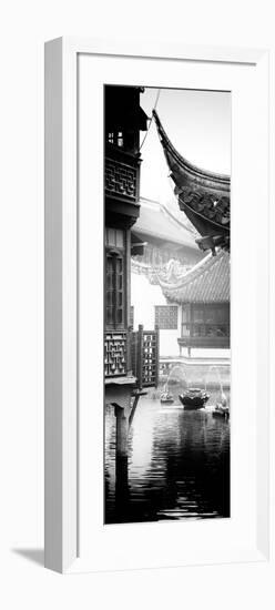 China 10MKm2 Collection - Traditional Architecture in Yuyuan Garden - Shanghai-Philippe Hugonnard-Framed Photographic Print