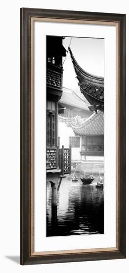 China 10MKm2 Collection - Traditional Architecture in Yuyuan Garden - Shanghai-Philippe Hugonnard-Framed Photographic Print