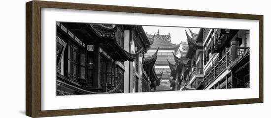 China 10MKm2 Collection - Traditional Architecture in Yuyuan Garden - Shanghai-Philippe Hugonnard-Framed Photographic Print