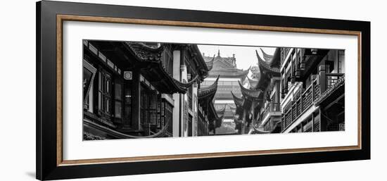 China 10MKm2 Collection - Traditional Architecture in Yuyuan Garden - Shanghai-Philippe Hugonnard-Framed Photographic Print