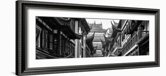 China 10MKm2 Collection - Traditional Architecture in Yuyuan Garden - Shanghai-Philippe Hugonnard-Framed Photographic Print