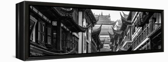 China 10MKm2 Collection - Traditional Architecture in Yuyuan Garden - Shanghai-Philippe Hugonnard-Framed Premier Image Canvas