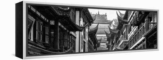 China 10MKm2 Collection - Traditional Architecture in Yuyuan Garden - Shanghai-Philippe Hugonnard-Framed Premier Image Canvas