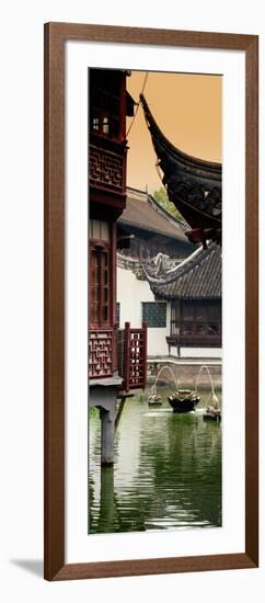 China 10MKm2 Collection - Traditional Architecture in Yuyuan Garden - Shanghai-Philippe Hugonnard-Framed Photographic Print