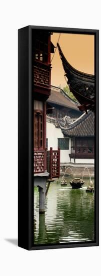 China 10MKm2 Collection - Traditional Architecture in Yuyuan Garden - Shanghai-Philippe Hugonnard-Framed Premier Image Canvas