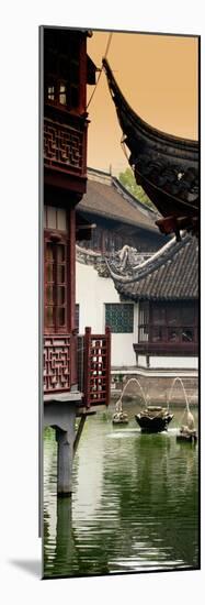 China 10MKm2 Collection - Traditional Architecture in Yuyuan Garden - Shanghai-Philippe Hugonnard-Mounted Photographic Print