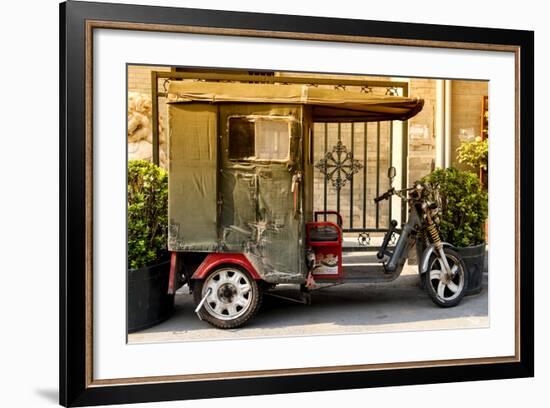 China 10MKm2 Collection - Tricycle-Philippe Hugonnard-Framed Photographic Print