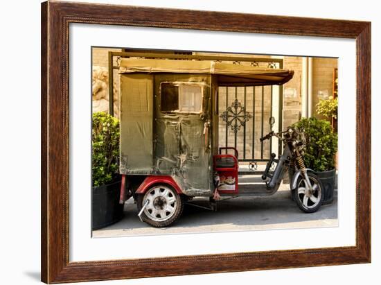 China 10MKm2 Collection - Tricycle-Philippe Hugonnard-Framed Photographic Print