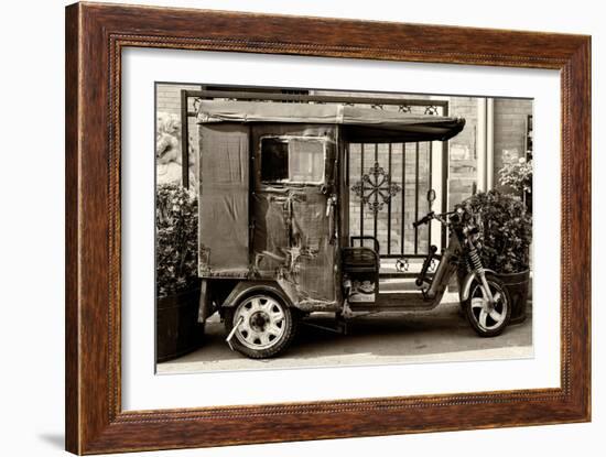 China 10MKm2 Collection - Tricycle-Philippe Hugonnard-Framed Photographic Print