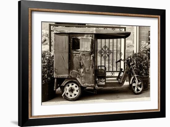 China 10MKm2 Collection - Tricycle-Philippe Hugonnard-Framed Photographic Print