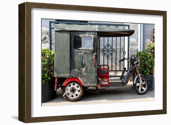 China 10MKm2 Collection - Tricycle-Philippe Hugonnard-Framed Photographic Print
