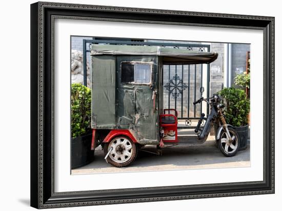 China 10MKm2 Collection - Tricycle-Philippe Hugonnard-Framed Photographic Print